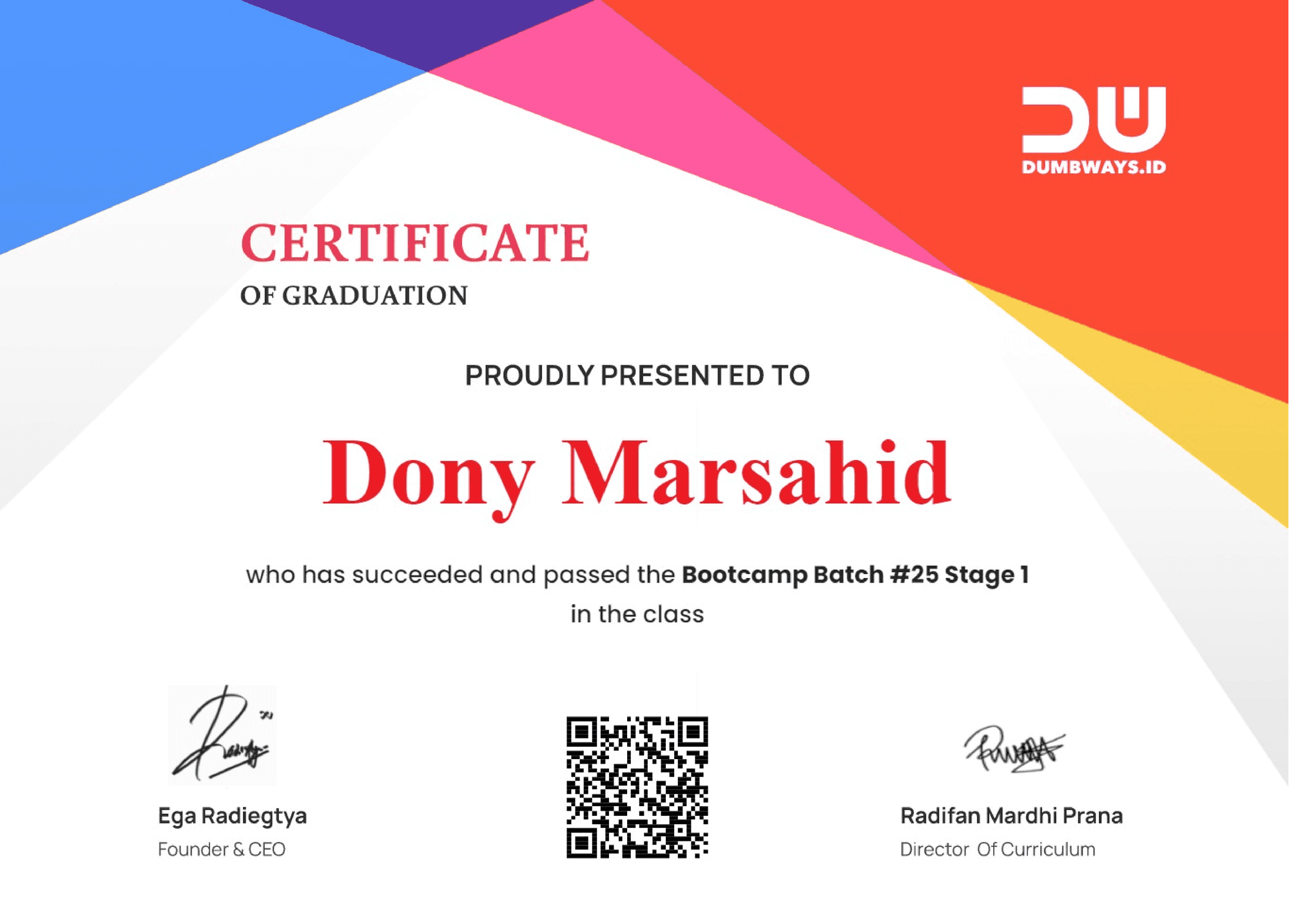 Bootcamp Dumbways.id